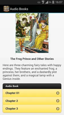 Audio Books android App screenshot 1